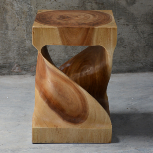 Suar Twisted Stool